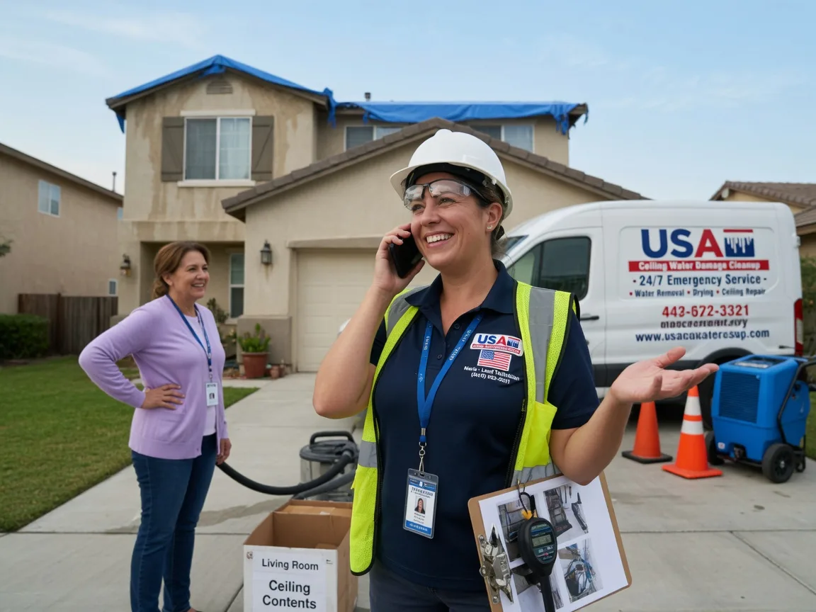Ceiling Water Damage Restoration Ben Lomond, CA FAQs